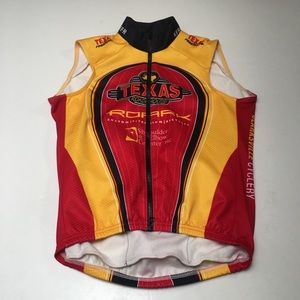 Roark Texas Roadhouse fleece lined bicycle vest